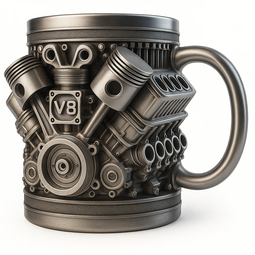 Engine Brew - V8 Engine Mug