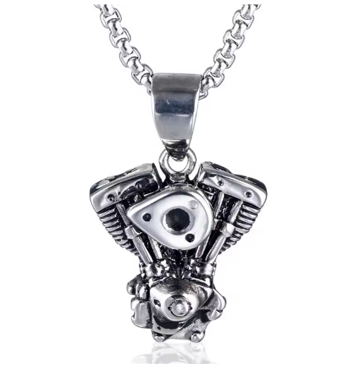 Motorcyle Engine Pendant