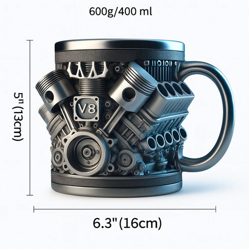 Engine Brew - V8 Engine Mug