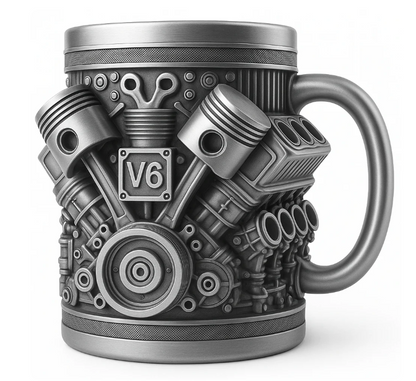 Engine Brew - V6 Mug
