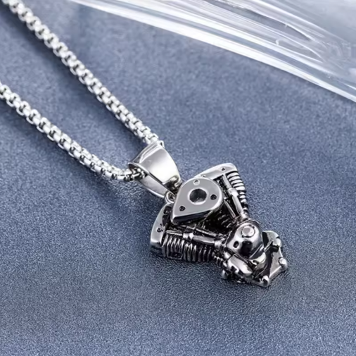 Motorcyle Engine Pendant